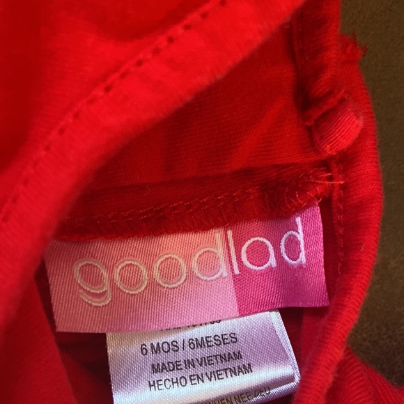 Gingerbread Christmas outfit; Goodlad size 6M - Picture 3 of 4